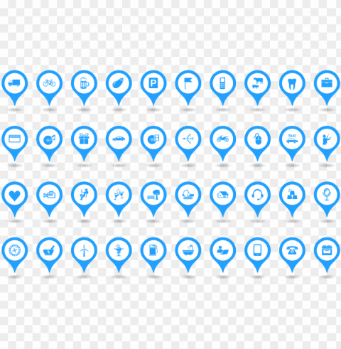 152 map pointer icons example image - map pointer with text Clean Background Isolated PNG Design