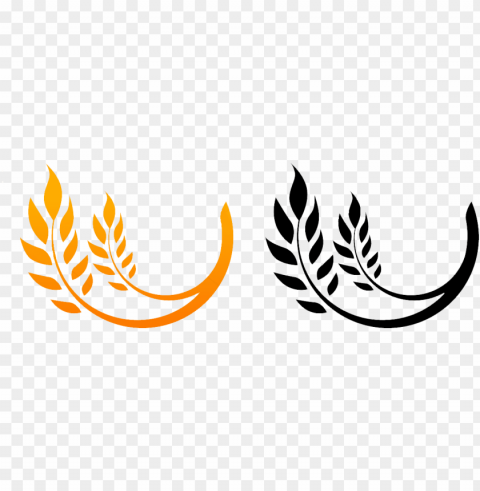 1532272790kiss wheat ear cereal icon wheat icon - wheat vector Transparent Background Isolated PNG Illustration