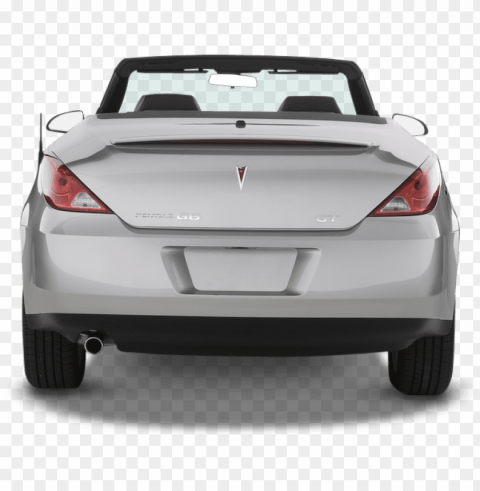 16 - - pontiac 2009 gt convertible rear bumper PNG Image with Isolated Subject