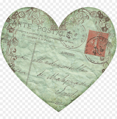 1600 x 1466 6 - heart vintage Transparent PNG Isolated Graphic Element