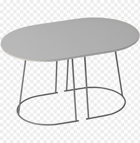 16912 airy coffee table nano small grey 1515668071 - muuto - airy coffee table small grey Isolated Artwork on Clear Transparent PNG