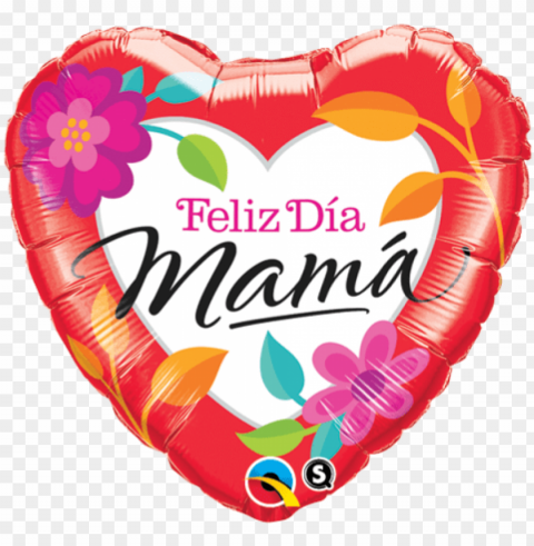 18 corazon rojo feliz dia mama flores - all you need is love balloon gift Transparent pics