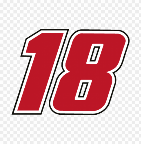 18 joe gibbs racing vector logo free download Isolated Element on Transparent PNG