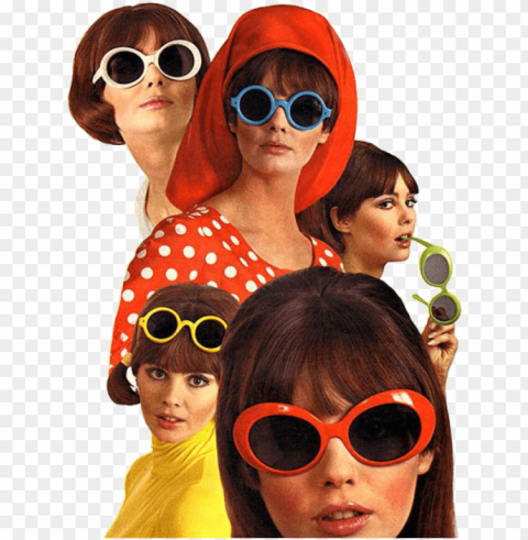 1960s sunglasses womens PNG images with no background assortment