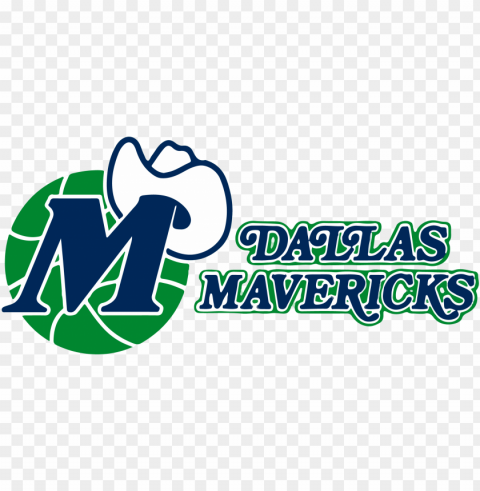 1980 - - Dallas Mavericks Logo Evolutio PNG For Online Use