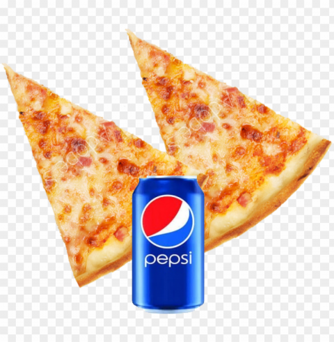 2 large cheese slices - 2 pizza slice and soda PNG for t-shirt designs