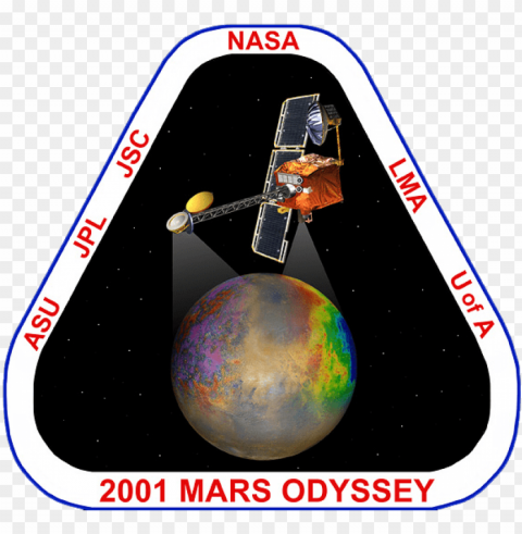 2001 mars odyssey ornament round Isolated Artwork in HighResolution Transparent PNG