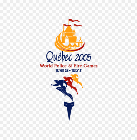 2005 world police and fire games vector logo download free HighQuality Transparent PNG Isolation