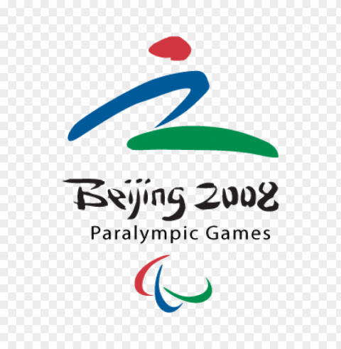 2008 paralympic games vector logo Free PNG download no background