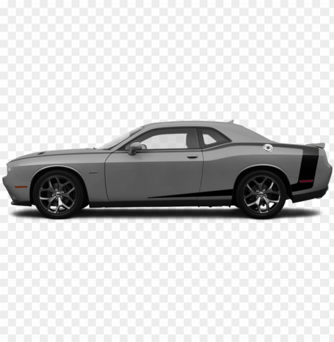 2015-2019 challenger reverse c side pinstripes on vehicle - dodge challenger side view 2019 PNG Image with Transparent Isolated Design
