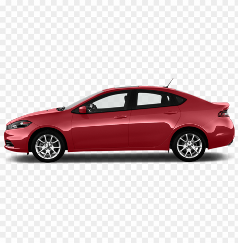 2016 dodge dart side view Isolated Item on Clear Background PNG PNG transparent with Clear Background ID ed510f5d