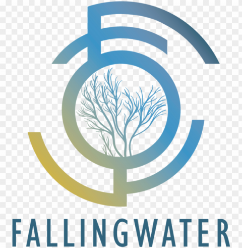2017 06 29 fallingwater primary logo - logo Isolated Character with Clear Background PNG
