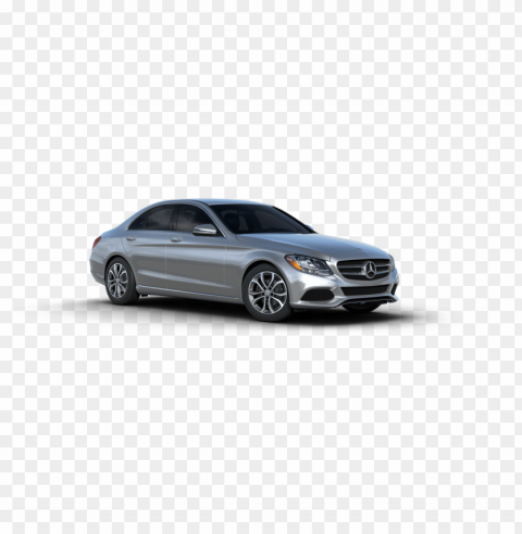 2017 mercedes benz c class iridium silver metallic - silver mercedes car PNG Graphic Isolated on Clear Background Detail