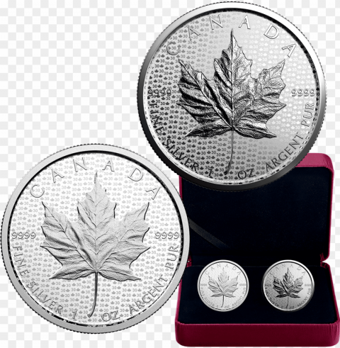 2018 1 oz canada 30th anniversary of the silver maple - 2018 30 anniversary maple leaf Isolated Graphic on HighResolution Transparent PNG