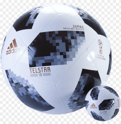 2018 fifa world cup russia adidas telstar 18 world - fifa world cup ball PNG Isolated Object with Clear Transparency