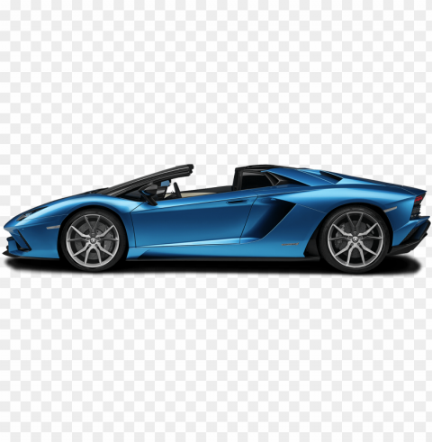 2018 lamborghini aventador s roadster - aventador roadster side view Transparent PNG pictures for editing