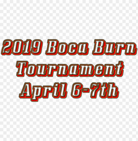 2019 boca burn registration form - orange PNG images with clear backgrounds
