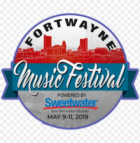 2019 fort wayne music festival - calligraphy PNG with alpha channel