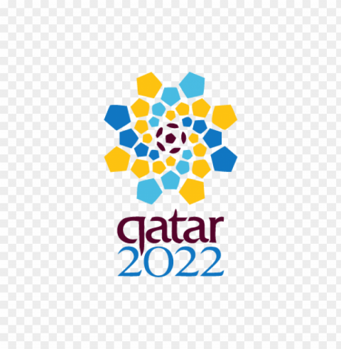 2022 fifa world cup logo vector Isolated Graphic on Clear PNG
