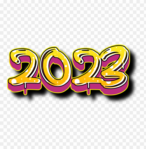 2023 graffiti style PNG images with alpha transparency layer