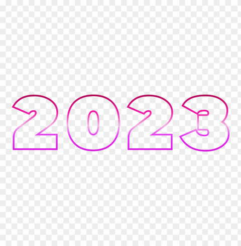 2023 purple neon retro font PNG images with no background essential