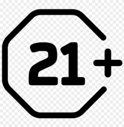 21 icon - 21 age icon Clear PNG graphics