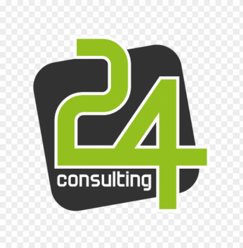 24 consulting vector logo free download HighQuality Transparent PNG Isolated Object