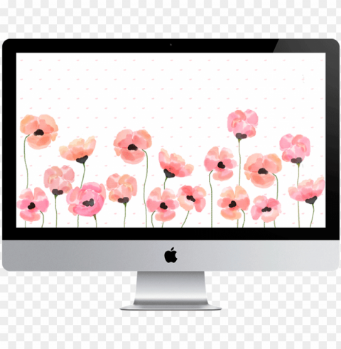 25 fondos de escritorio gratis para san valentín - backgrounds flowers watercolor deskto Free PNG