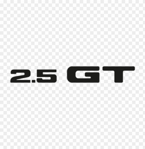 25 gt vector logo free download ClearCut Background PNG Isolation