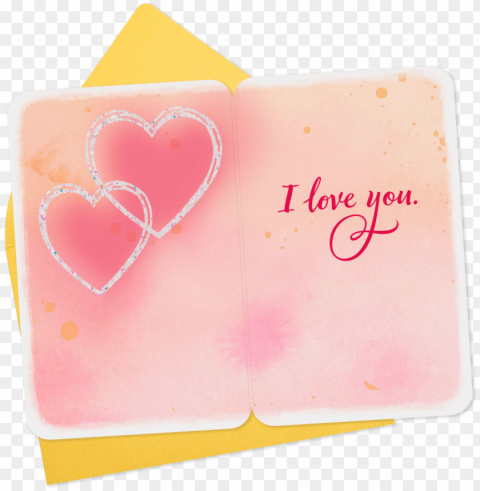 25 mini i love you rose petals love - heart Isolated Artwork in Transparent PNG