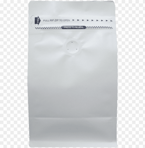 250g box bottom bag with zip valve and slit white - box bottom with rippa zippa PNG images with transparent elements