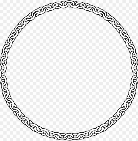 28 collection of chains drawing - oval frame clip art Isolated Item on HighQuality PNG