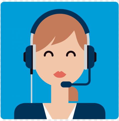 28 collection of customer service agent clipart - call centre agent cartoo Isolated Graphic with Clear Background PNG