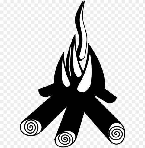 28 collection of fire clipart black and white - camp fire silhouette Transparent PNG graphics bulk assortment PNG transparent with Clear Background ID a810cda9