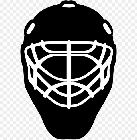 28 collection of football helmet clipart silhouette - hockey goalie mask clip art Transparent Background Isolated PNG Character PNG transparent with Clear Background ID 7ae35342