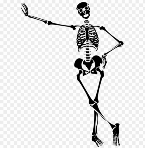 28 collection of halloween dancing skeleton clipart - skeleton art transparent PNG images with no background necessary