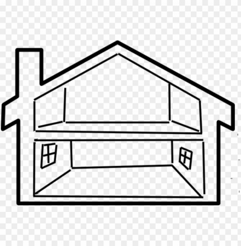 28 collection of house clipart black and white - house and furniture worksheet Isolated Object on Transparent Background in PNG