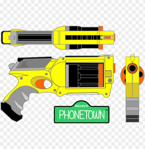28 collection of nerf gun line drawing - nerf guns clipart PNG images with cutout