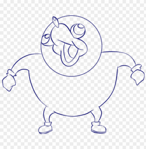 28 collection of uganda knuckles line drawing - draw ugandan knuckles head PNG image with no background