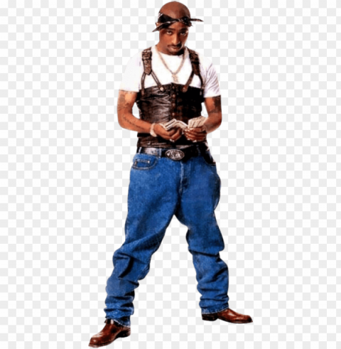 2pac transparent cut out - tupac full body Clear PNG image