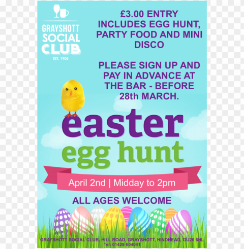 3 entry which includes egg hunt party food and mini - employees must wash hands si PNG images with no watermark