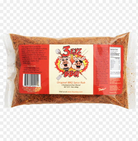 3 eyz bbq spice rub is perfect for adding flavor to - 3 eyz bbq beef blend spice rub- 14oz Clear Background PNG Isolated Illustration