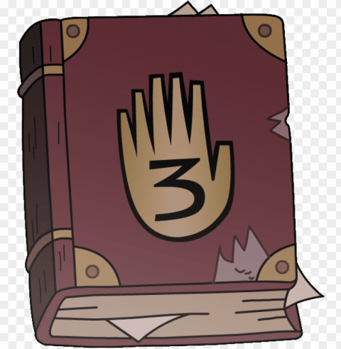3 gravity falls - diário 3 gravity falls PNG with transparent background free