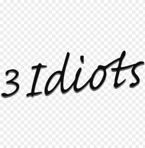 3 idiots image - 3 idiots text Clean Background Isolated PNG Art PNG transparent with Clear Background ID f69dc5ae