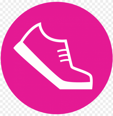 30 miles - pink walk ico PNG Image Isolated with HighQuality Clarity