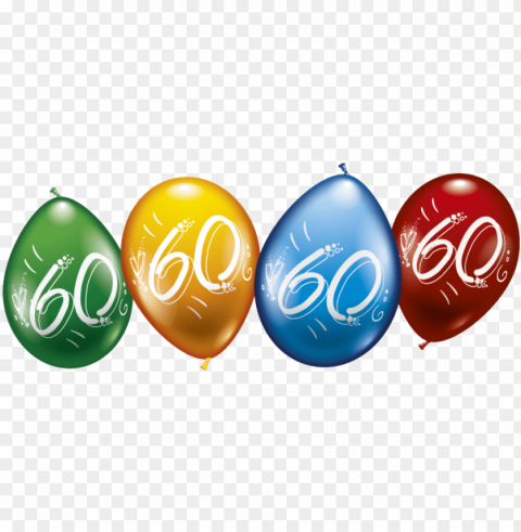 30015 ballons 60 ballondarstellung - karaloon - balloons Isolated Item on HighQuality PNG