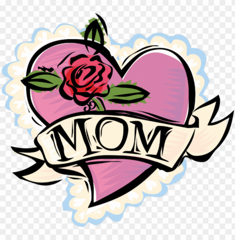 31 best mothers day - mom heart and rose PNG images without subscription