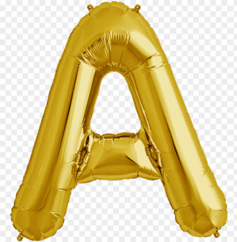 34 gold letter a foil balloon - gold balloon letters PNG images with transparent canvas comprehensive compilation