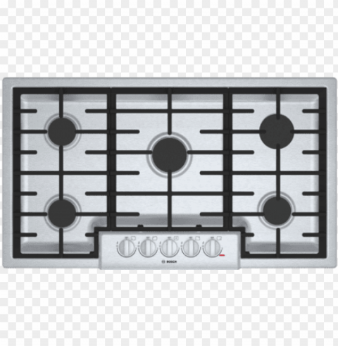 36 5 burner gas cooktop ngm8656uc stainless steel - bosch 800 gas cooktop 36 High-resolution transparent PNG images variety