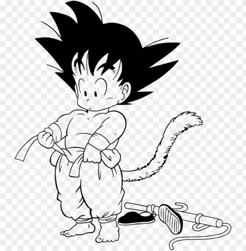 3a - kid goku - dragonball - dragon ball manga PNG Image with Transparent Isolated Design PNG transparent with Clear Background ID 41be887e